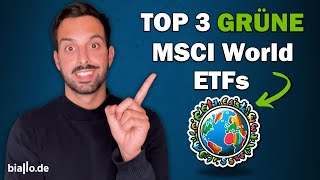 Grüne MSCI World ETFs Besser als das Original [upl. by Nedyaj986]