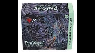 MTG Duskmourn Collector Box Opening [upl. by Aital]