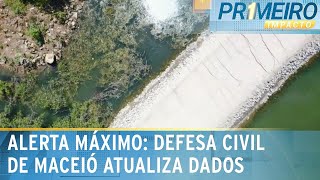 Defesa Civil de Maceió diz que solo afundou 65cm nas últimas 24 horas  Primeiro Impacto 051223 [upl. by Raddatz]