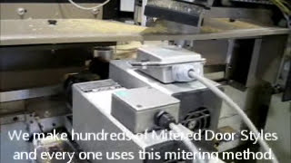 Manufacturing Mitered Cabinet Doors  How Theyre Made [upl. by Airamasor]