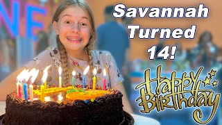 Savannahs 14TH Birthday Special Including Opening Gifts [upl. by Amaj]