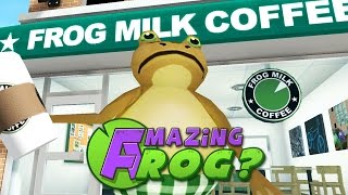 NEW CURRENCY AND COFFEE SHOP  Amazing Frog Update Beta  Part 48  Pungence [upl. by Scribner]