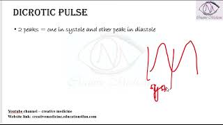 Lec 3 Dicrotic pulse  Cardiology [upl. by Ardnaeel]