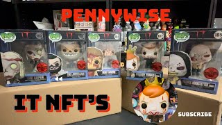 IT Funko NFT’s Pennywise Freddy Funko Royalty and Legendary Pops with help from BKPHIPPS4 [upl. by Meit]