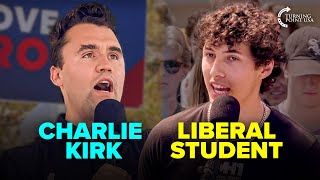 Charlie Kirk SHUTS DOWN Arrogant Student Who INSULTS His Intelligence 👀🔥 [upl. by Erdreid280]