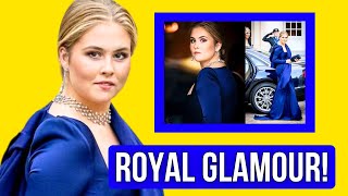 Princess Catharina Amalia Shines in Breathtaking Mermaid Gown at Netherlands Royal Gala [upl. by Dehlia]