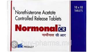 Normonal CR Tablets Norethisterone Acetate Controlled Release Tablets [upl. by Alle632]