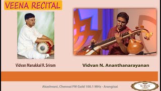 UKS CARNATIC  N Ananthanarayanan  Veena recital  A lovely soulful rendition [upl. by Ilaire578]