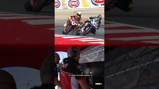 Razgatlioglu vs Bautista in Race 2 from the pits point of view 😮‍💨  PRTWorldSBK 🇵🇹 [upl. by Aitsirk]