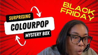 Colourpop Black Friday Mystery Box 2023 [upl. by Amadas]