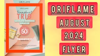 ORIFLAME AUGUST 2024 FLYER 18TH TO 19TH AUGUST OMEGA 3 50 OFF URBAN GUARD 3D  OPTIMALS BOOSTER [upl. by Alrak]