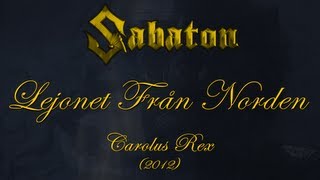 Sabaton  Lejonet Från Norden Lyrics Svenska amp English [upl. by Agle862]