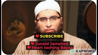 ❤️Junaid Jamshed ❤️Heart taching Bayan youtubevideo junaidjamshed ytvideo [upl. by Chenee]