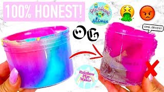 100 HONEST FAMOUS VS UNDERRATED SLIME SHOP REVIEW  OG Slimes Parakeet Slimes RainbowPlayMaker [upl. by Miru]