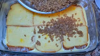 Breakfast Casserole EASY  Sausage Hash Browns Casserole Recipe food [upl. by Trocki]