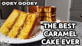 THE BEST CARAMEL CAKE RECIPE EVER  EASY CARAMEL TO MAKE [upl. by Bel]