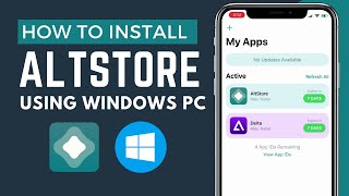 Install AltStore on iPhoneiPad using Windows PC [upl. by Asereht112]