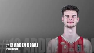 Arden Begaj FIBA U20 Highlights [upl. by Nojel308]