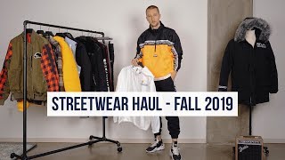 My Favorite Streetwear Pieces in Stores RIGHT NOW  Streetwear Haul Fall 2019  Men’s Fashion [upl. by Vallie]