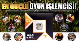 Dünyanın En Güçlü Oyun İşlemcisi AMD R7 9800X3D İncelemesi [upl. by Hephzibah]