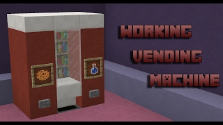 Working Minecraft Vending Machine  15  111  Super Simple  Compact [upl. by Welby]