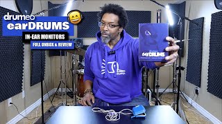 New Drumeo Ear Drums InEars 🔵 🎧 For Live On Stage Or Practicing At Home [upl. by Yesnek420]