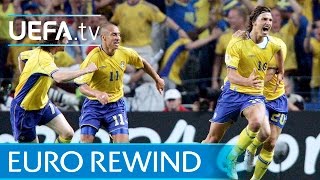 EURO 2004 highlights Sweden 11 Italy [upl. by Seale]