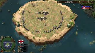 14 Imperial bombard vs 240 Imperial strelet Age of Empires 3 Definitive Edition [upl. by Fairleigh]