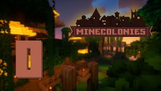 On teste Minecolonies Minecraft 0 [upl. by Ludly]