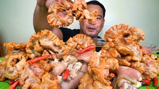 Pork Chicharon Bulaklak And Sinabawang Pata  A Delicious Combination [upl. by Latta]