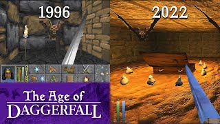 The Age of Daggerfall  DOS vs Unity [upl. by Maighdiln706]