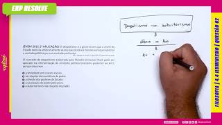 O DESPOTISMO É O GOVERNO EM QUE O CHEFE DO ESTADO EXECUTA ARBITRARIAMENTE AS LEIS  ILUMINISMO [upl. by Angelica]