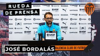 RUEDA DE PRENSA DE JOSÉ BORDALÁS PREVIA AL CD UTRILLASVALENCIA CF [upl. by Anthe38]