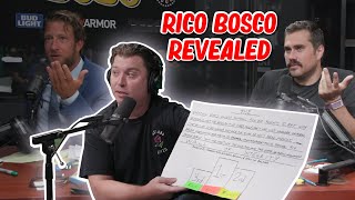 RICO BOSCO REVEALED  After 7 Years of Being Squeezed Out on the Barstool Pick Em Podcast [upl. by Etnoed]