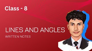 Lines and Angles  Introduction  Class 8 math in Nepali  Aashish Chaudhary [upl. by Ricca136]