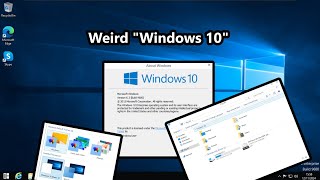 Weird quotWindows 10quot [upl. by Ydac452]