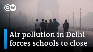 Delhi Air pollution causes spike in respiratory disease  DW News [upl. by Aihcrop165]