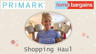 PRIMARK  HOME BARGAINS  HAUL  Fashion  Beauty Products  Homewear  Party Decorations  Autumn [upl. by Acherman122]