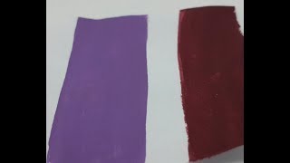 Como fazer cores violeta e vinho [upl. by Norse]