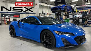 2022 Acura NSX TypeS Series  Installing Pride Downpipes  Science of Speed Exhaust E1 [upl. by Guttery970]