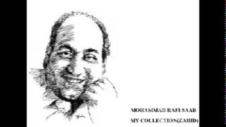 Chhalke Teri Aankhon Se MOHAMMAD RAFI SAAB [upl. by Brainard]