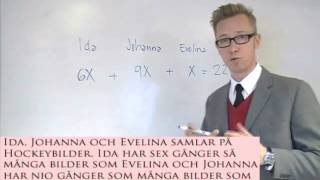 Problemlösning med ekvation [upl. by Luane137]