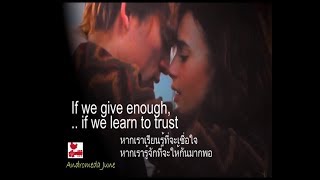 เพลงสากลแปลไทย 198  Only Love Trademark Lyrics ampThai subtitle [upl. by Shannah340]