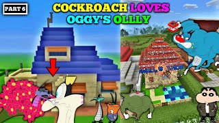 6  Minecraft  Cockroaches Gang Loves Olly amp Oggy Angry  Sinchan Munna amp Jack Vai  Twikay Gamer [upl. by Edison]