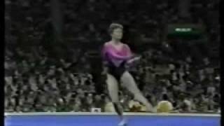 Yelena Shushunova  1988 Olympics AA  Floor Exercise [upl. by Notlrahc]