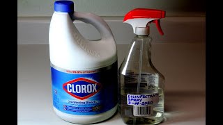 home made disinfectant spray 101 [upl. by Alel]