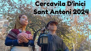 Cercavila Dinici de Sant Antoni 130124 [upl. by Abibah]