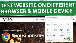 How to Test Website on Different Desktop Browsers and Mobile Devices using Google Chrome Extension [upl. by Sirromad]
