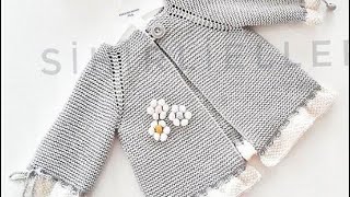 Hand knitted sweater tutorial [upl. by Carn]