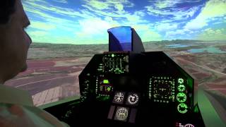 F16 Flugsimulator Frankfurt [upl. by Euqirne710]